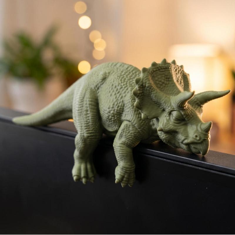 Setup Desk Monitor - Slaapende Tyrannosaurus Rex Monitor Ornament Schattig