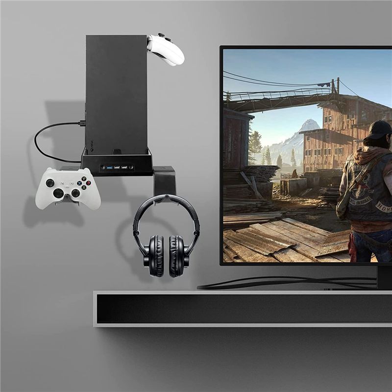 Desk Setup Xbox - [B63C] Wandhouder voor Xbox Series X