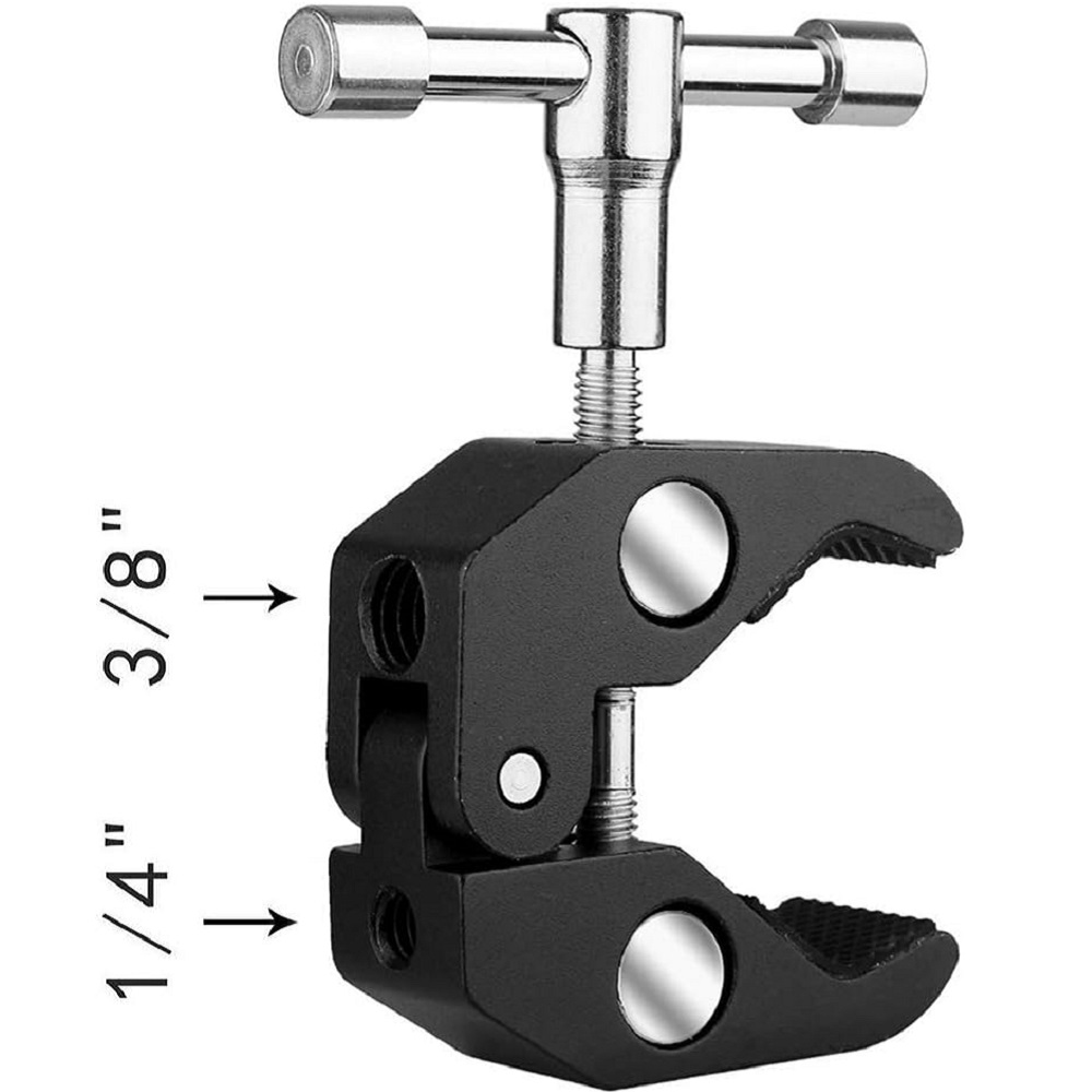 Monitor Arm Clamp - Grote Arm Clip Balhoofd Klem Dubbele