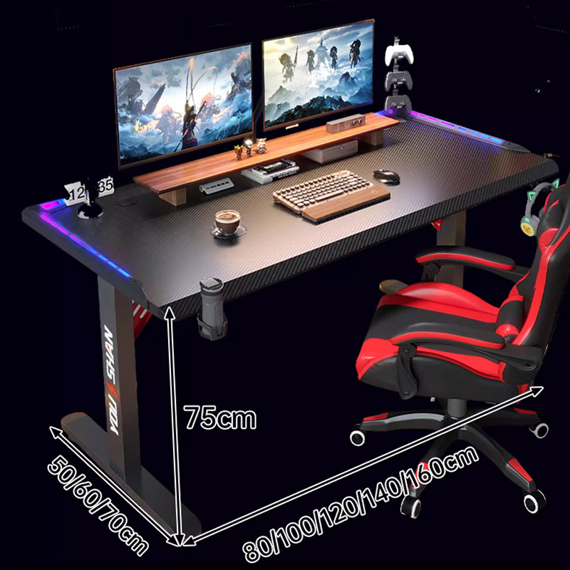 L Shaped Desk Setup - Lift Top Tafel voor Computer In