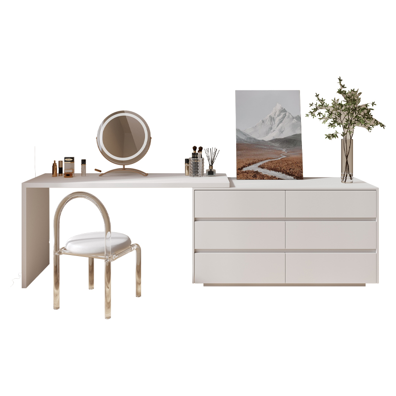 L Shaped Desk Setup - Dressoir, multifunctionele platte L-vorm thuiskantoor computerbureau,