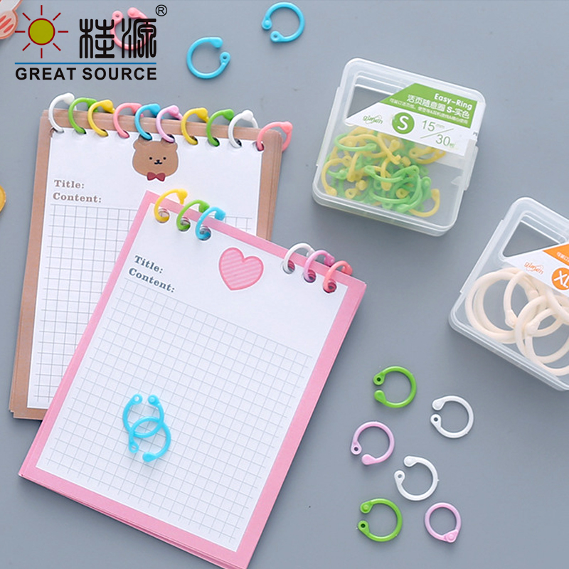 Ring Binder Box - Makeasy Kleurrijke Ringband 15-30 mm DIY