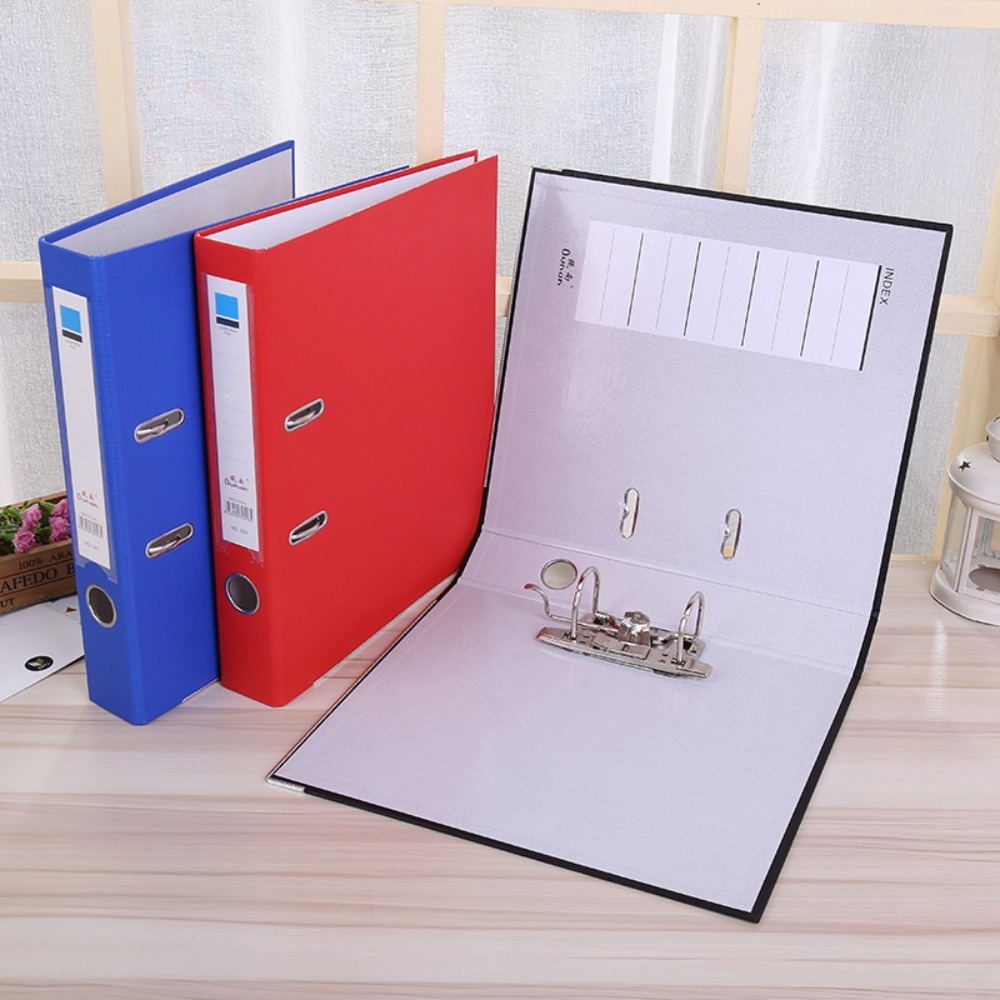 Ring Binder Box - Draagbare 2 Ring Hendel Archief Hefboom