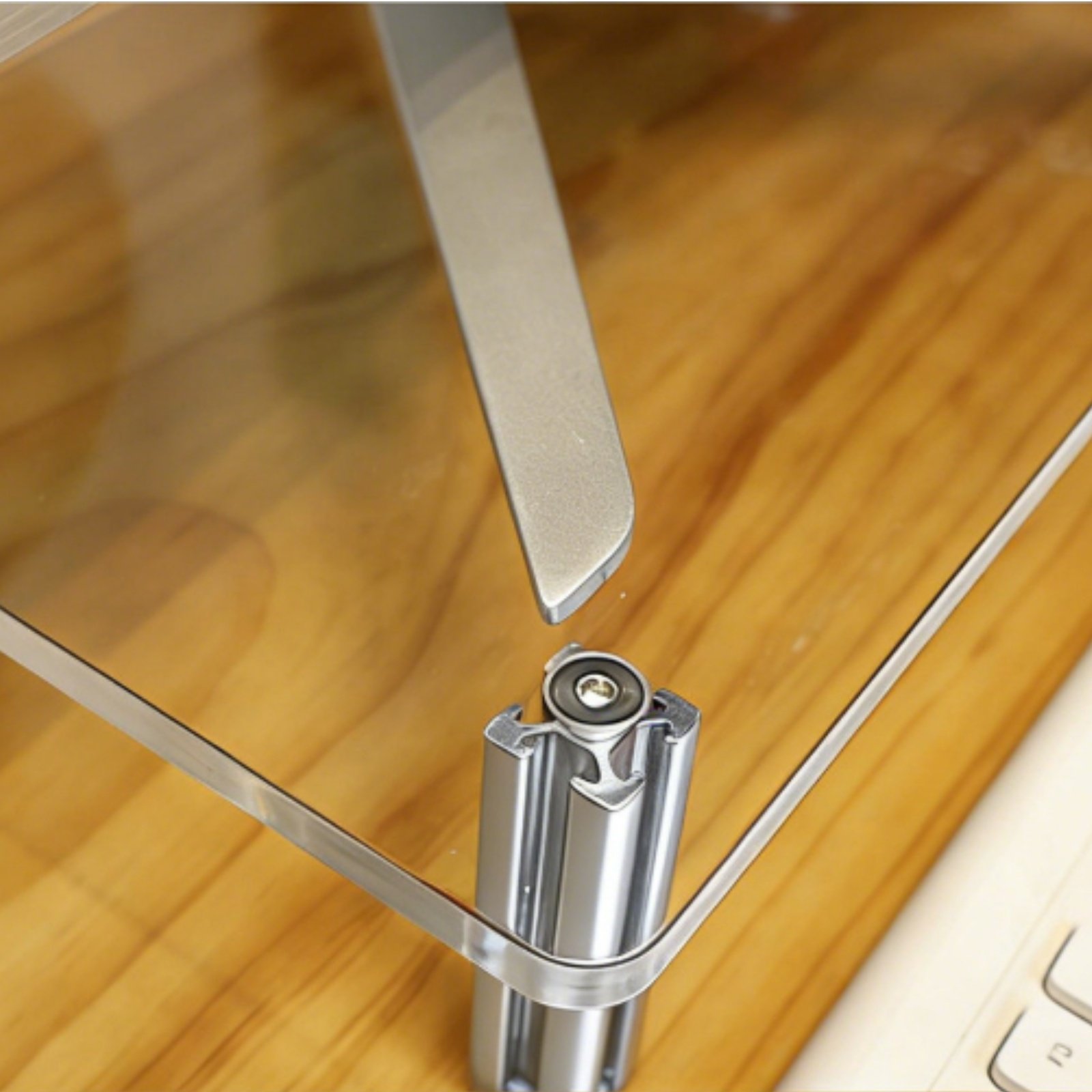 Setup Desk Monitor - Acryl monitorstandaard, makkelijk schoon te maken