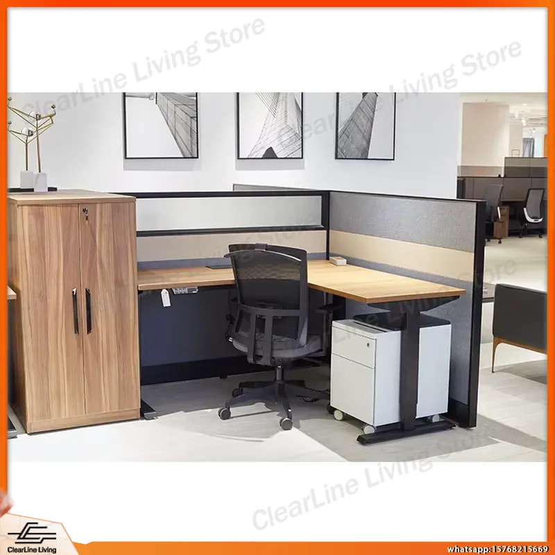 L Shaped Desk Setup - L-vormig elektrisch in hoogte verstelbaar gaming