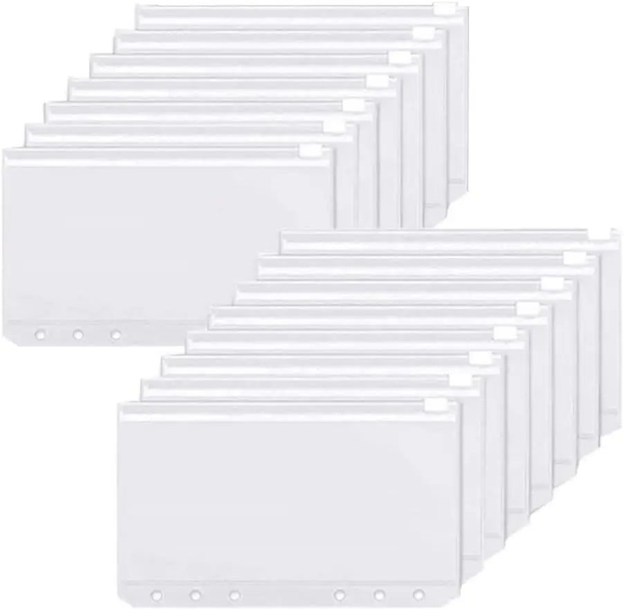 Ring Binder Box - Binderzakken A6 6-gaats rits Binderzakken Waterdichte
