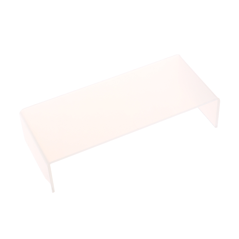 Monitor Riser Wood - U-vormige helder acryl display Riser Stand