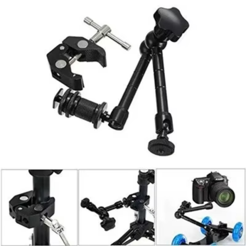 Monitor Arm Clamp - Super Clamp 7/11 inch verstelbare magische