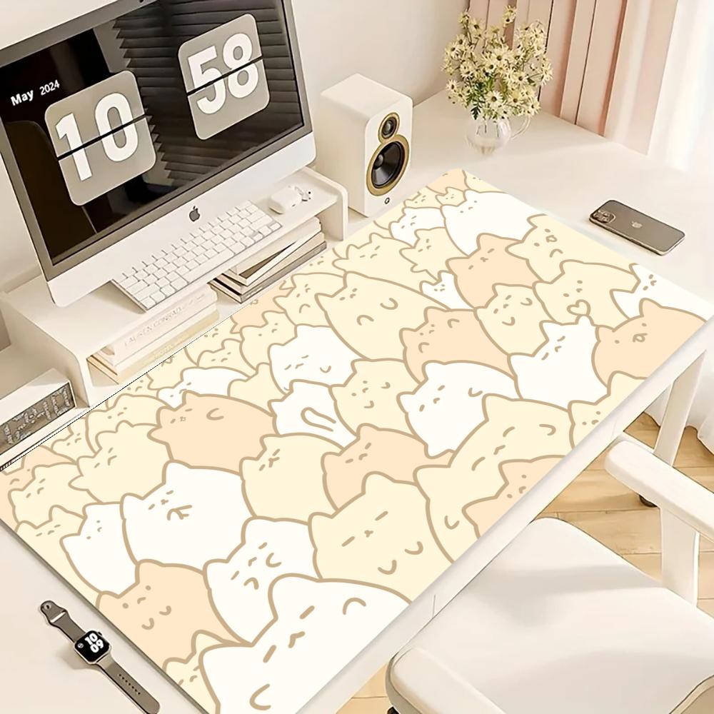 Gaming-muismat, grote bureauma - Desk Setup Pink recensie en prijs