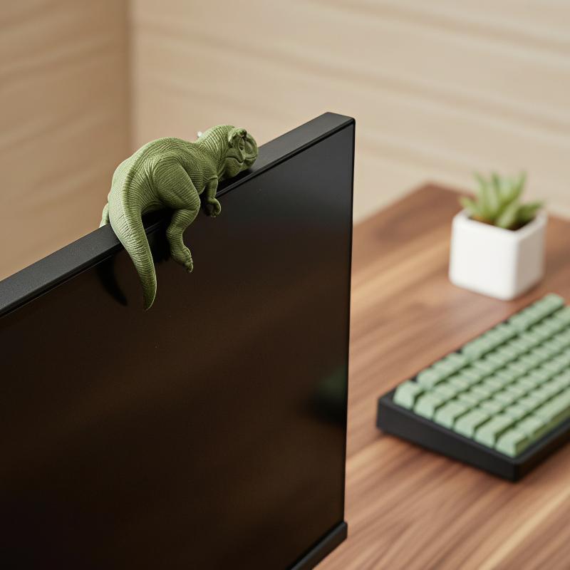 Slaapende Tyrannosaurus Rex Mo - Setup Desk Monitor recensie en prijs