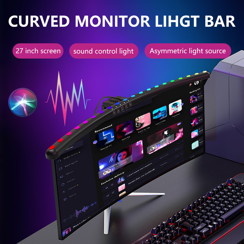 RGB Lichtbalk Monitor Smart Wi - Setup Desk Monitor recensie en prijs