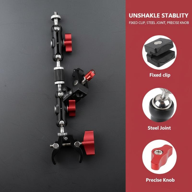 Camera Super Clamp 1 set metaa - Monitor Arm Clamp recensie en prijs