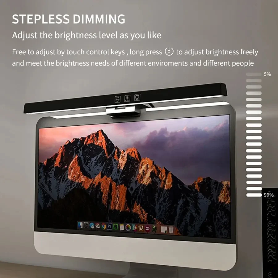 LED 33cm 50cm Monitor Lichtbal - Setup Desk Monitor recensie en prijs