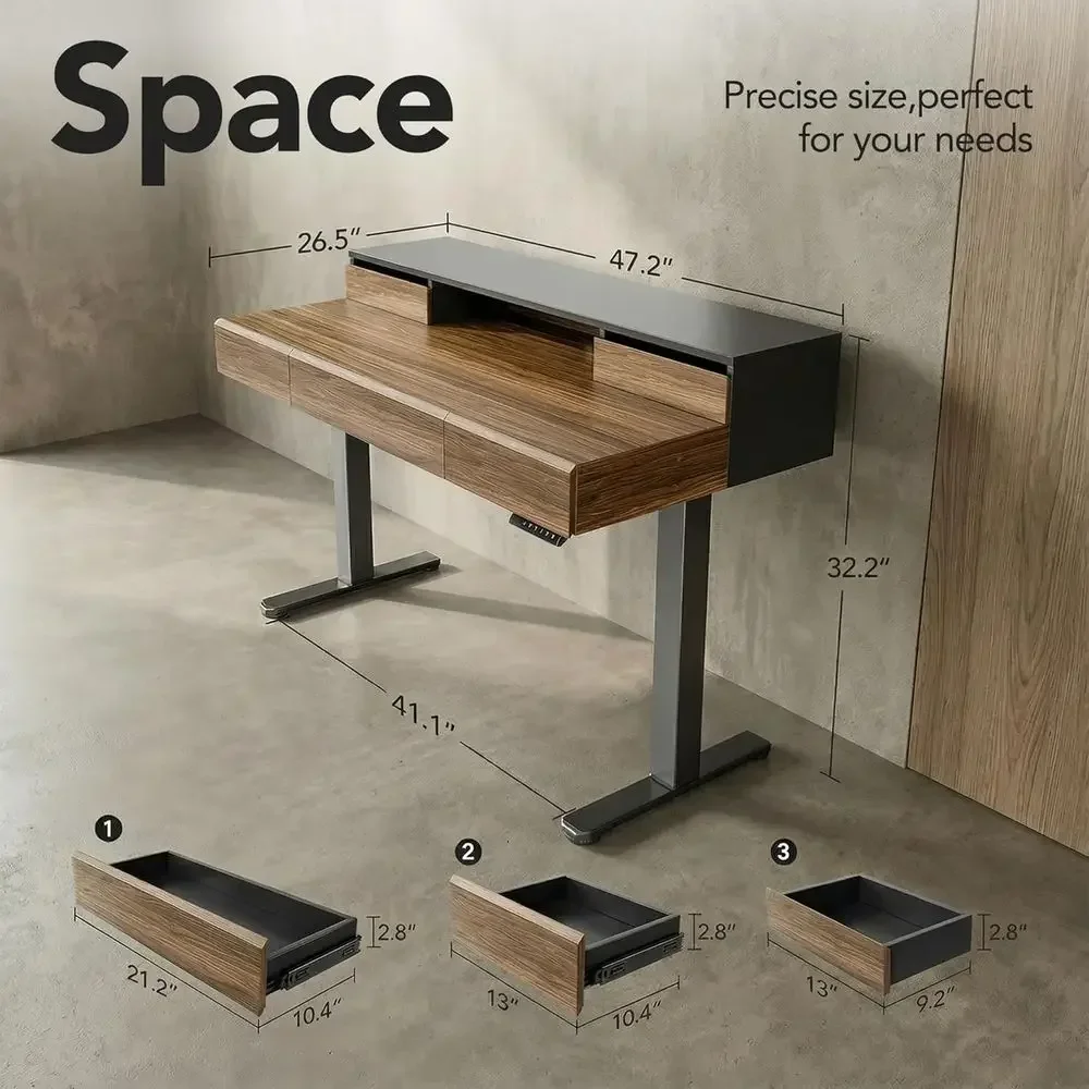 Massief houten elektrisch in h - Monitor Riser Wood recensie en prijs