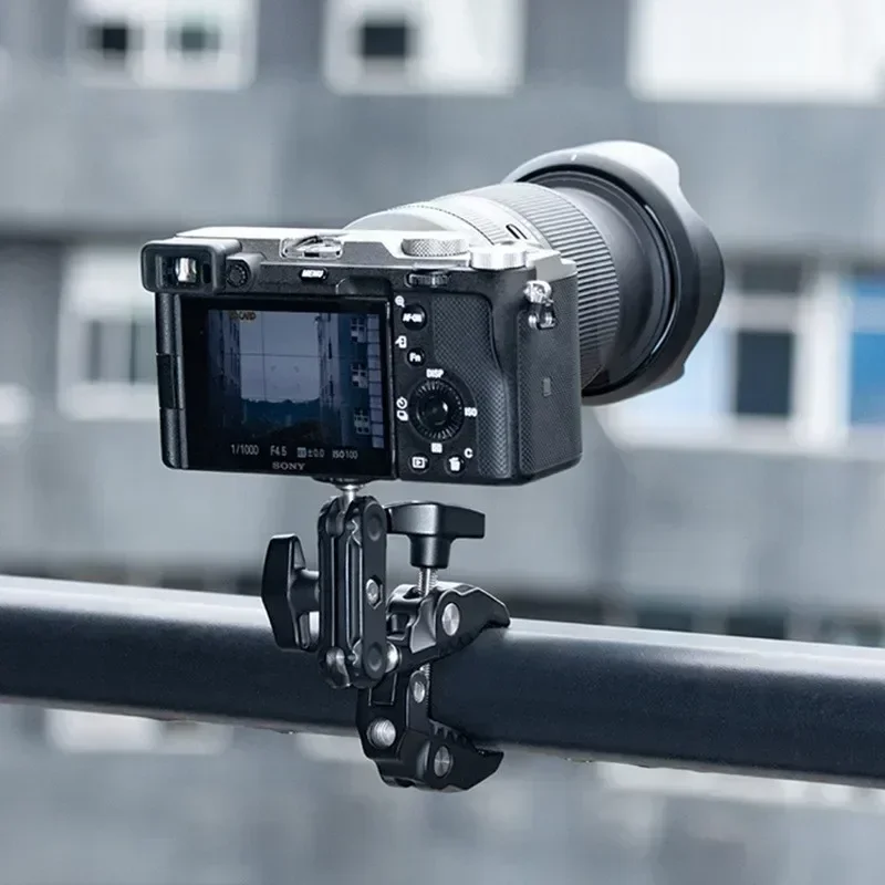 Metalen superklem met 360 grad - Monitor Arm Clamp recensie en prijs