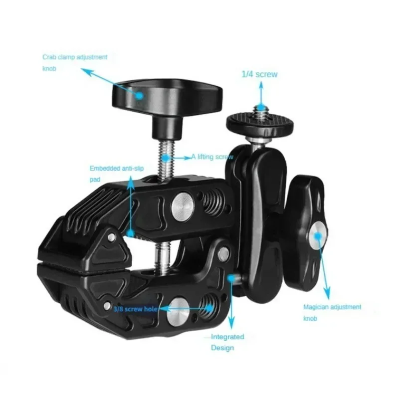 Metalen superklem met 360 grad - Monitor Arm Clamp recensie en prijs