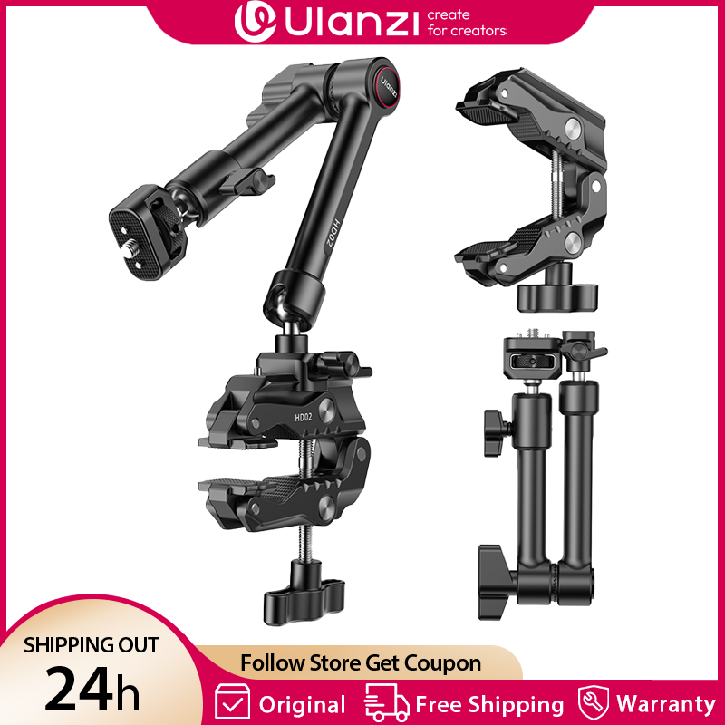Ulanzi 10 inch Magic Arm Kit H - Monitor Arm Clamp recensie en prijs