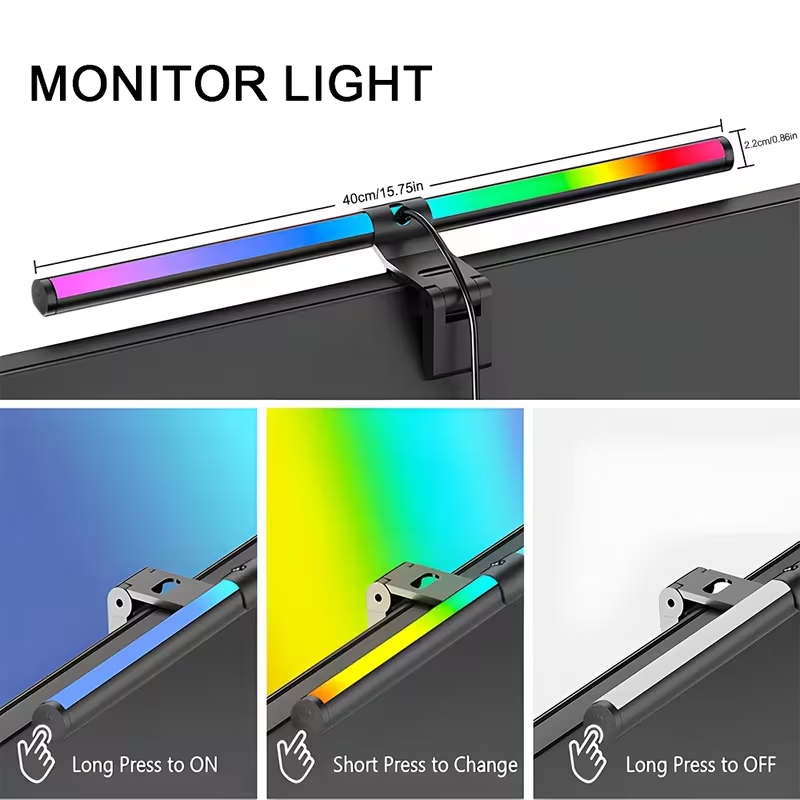 Monitor Lichtbalk RGB Lichtbal - Setup Desk Monitor recensie en prijs