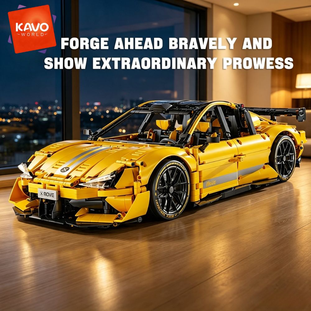 KAVOWORLD 2143-delige gele 1:1 - Yellow Desk Setup recensie en prijs