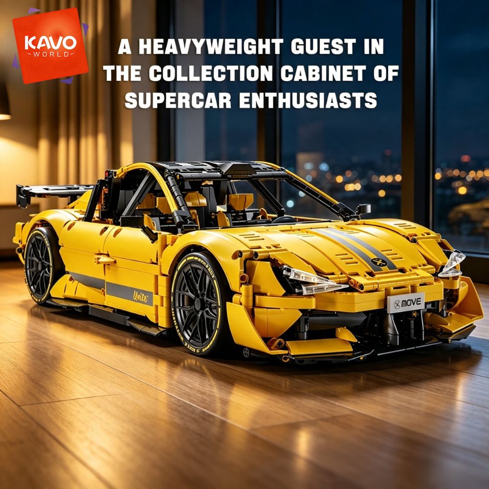 KAVOWORLD 2143-delige gele 1:1 - Yellow Desk Setup recensie en prijs