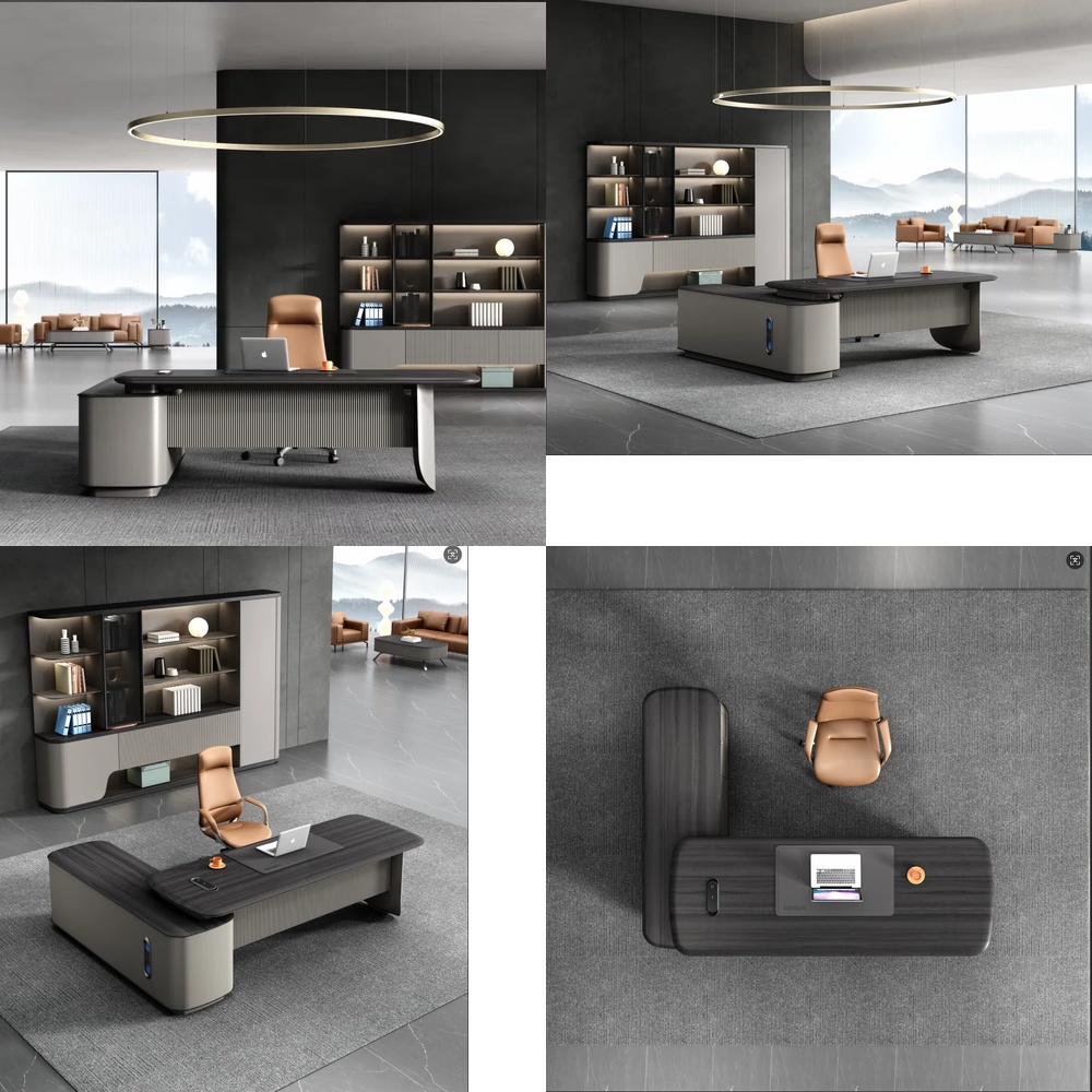 Modern luxe L-vormig bureau me - Desk Setup L Shaped recensie en prijs