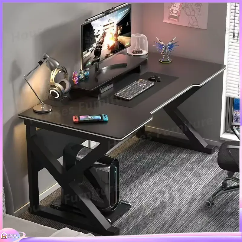 Cafe Metal Gaming Desk Zwarte  - L Shaped Desk Setup recensie en prijs