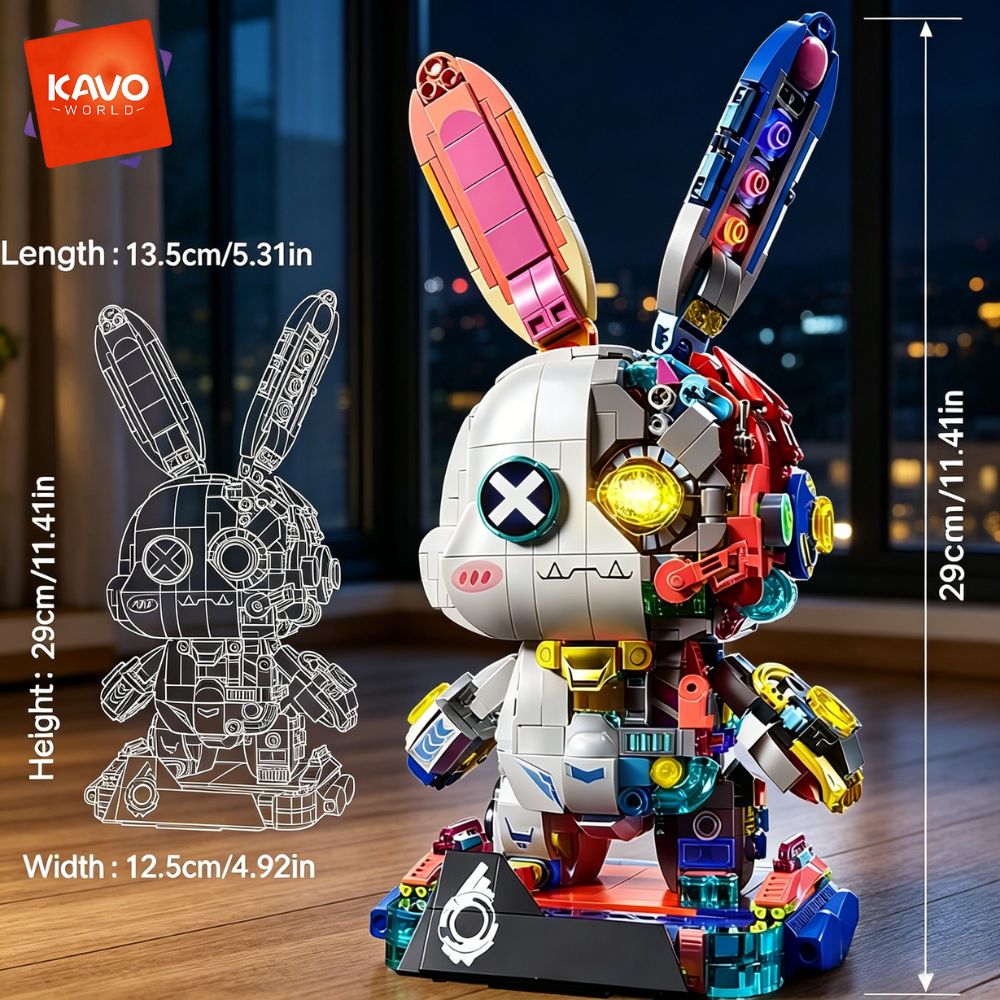 KAVOWORLD 1377-delige Robot Ko - Desk Setup Build recensie en prijs