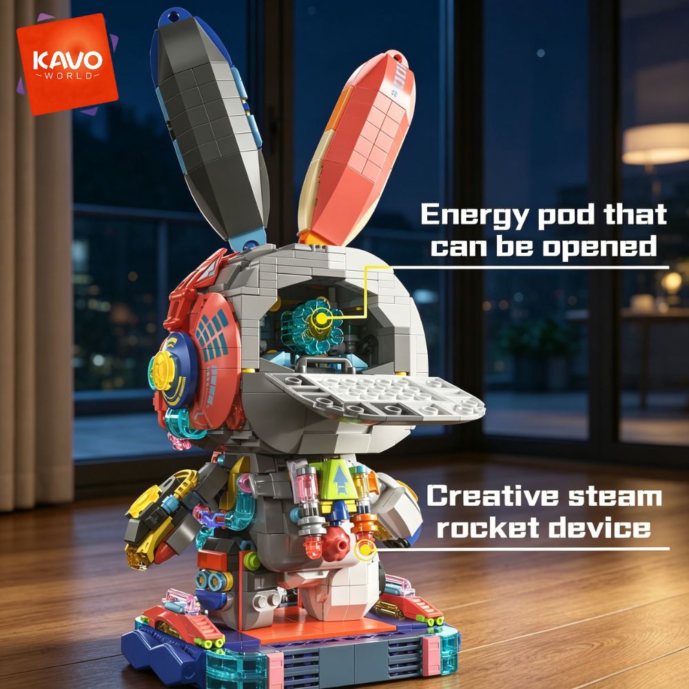 KAVOWORLD 1377-delige Robot Ko - Desk Setup Build recensie en prijs