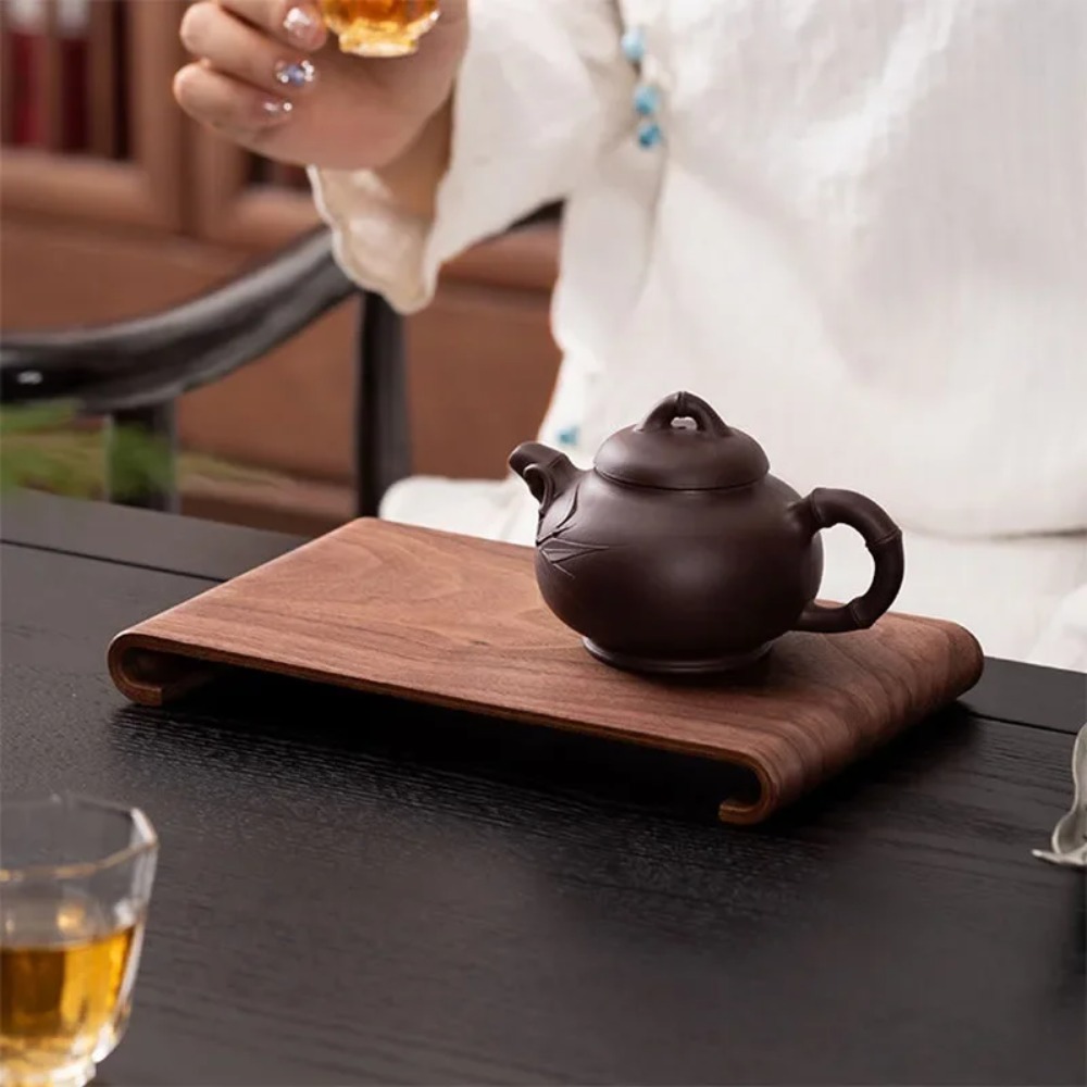 Houten koffie theeblad Rechtho - Desk Setup Equipment recensie en prijs