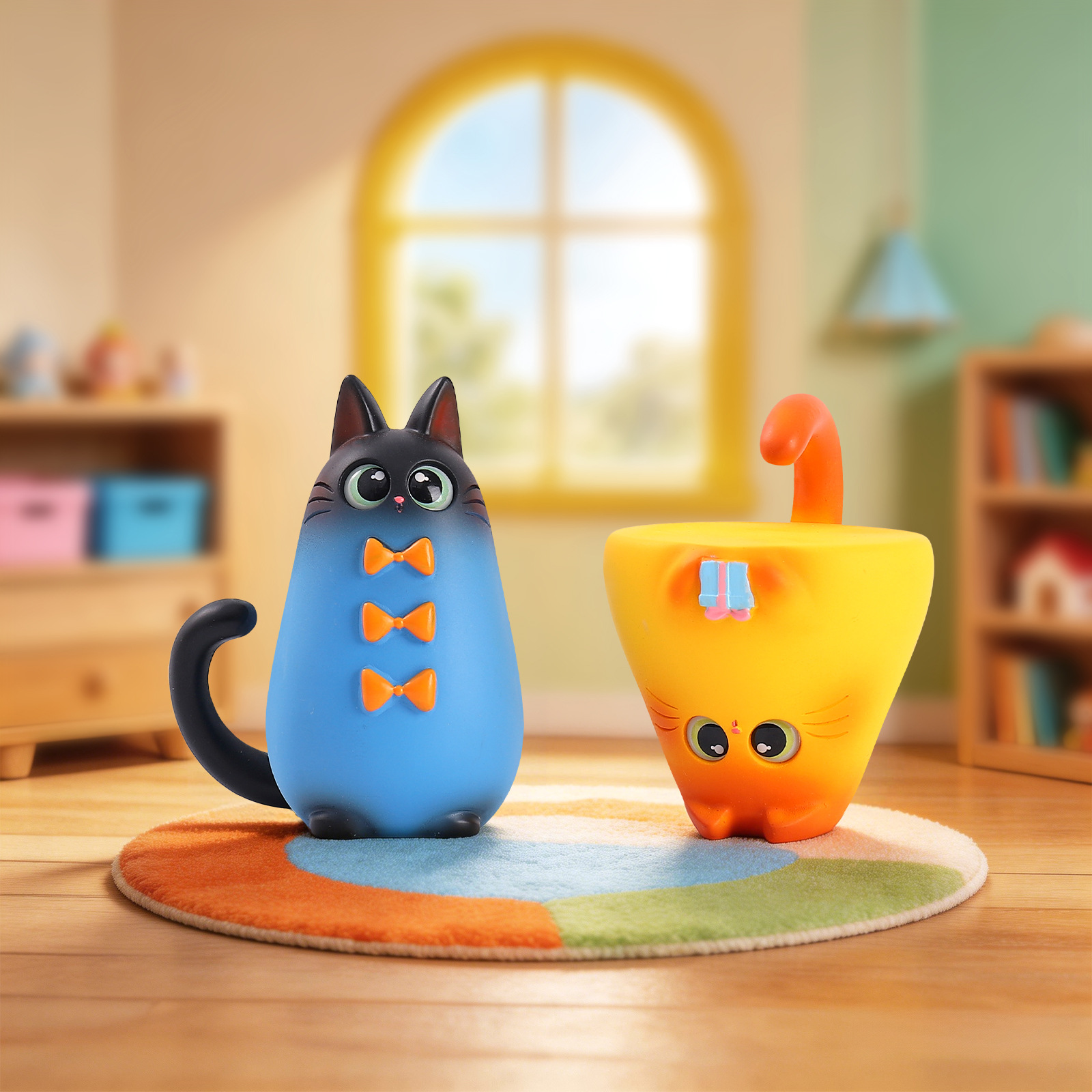 Blind Box Kat Beeldje Hars Cre - Desk Setup Equipment recensie en prijs