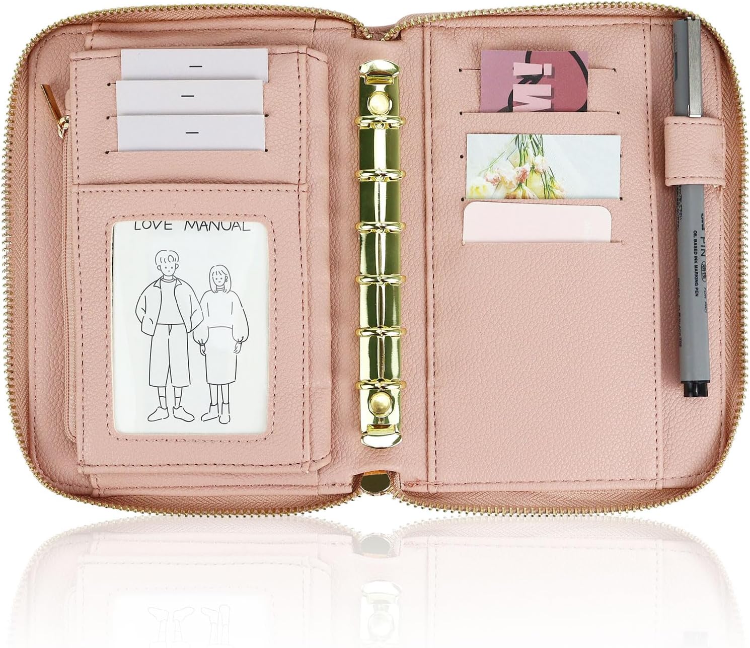 A7 lederen budgetbinder gelden - Ring Binder Box recensie en prijs