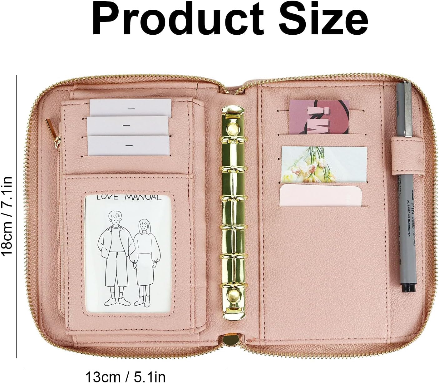 A7 lederen budgetbinder gelden - Ring Binder Box recensie en prijs