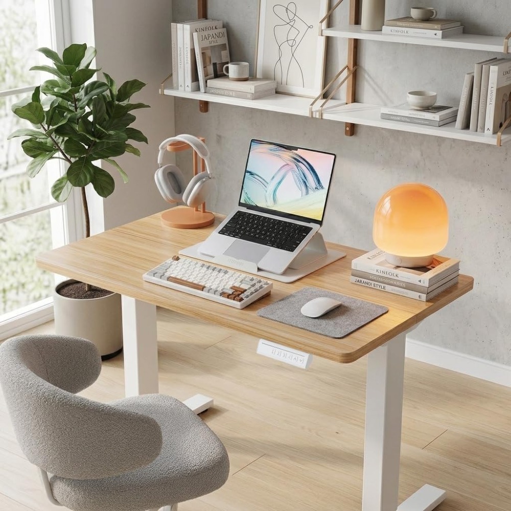Klein elektrisch sta-bureau, i - L Shaped Desk Setup recensie en prijs