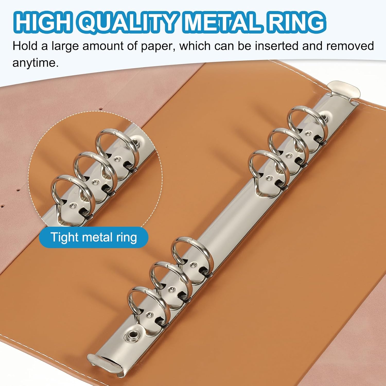 A5 zachte PU lederen notitiebo - Ring Binder Box recensie en prijs