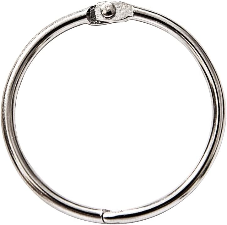 24-pack douchegordijnringen, r - Ring Binder Box recensie en prijs