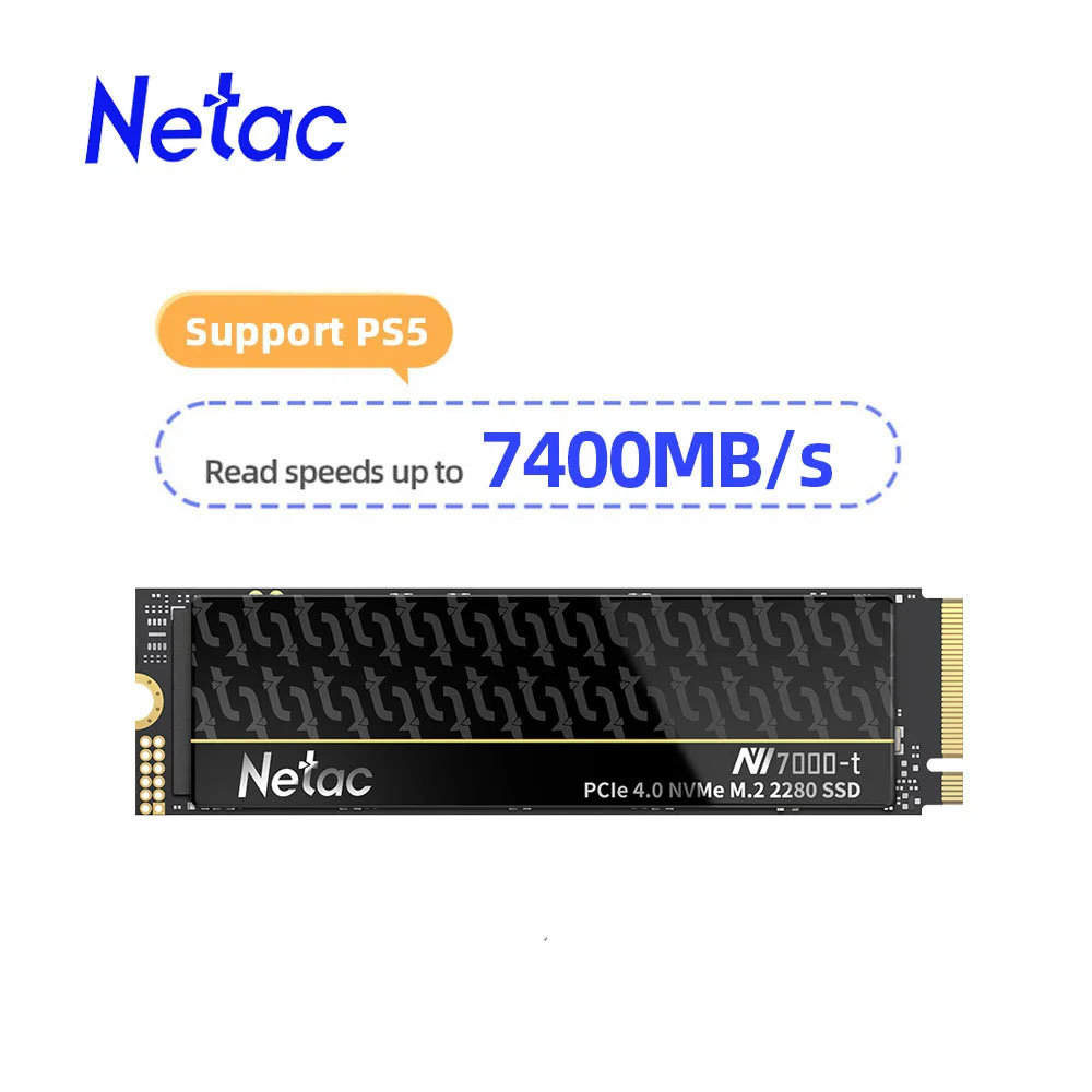 Netac SSD NVMe M2 2TB 4TB SSD  - Desk Setup Ps5 recensie en prijs