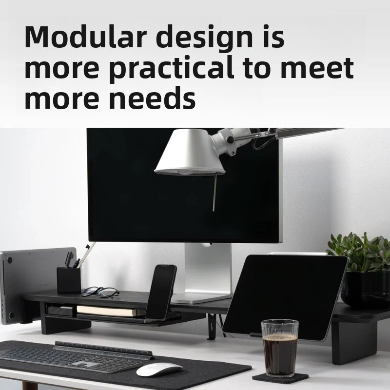 Massief Houten Monitor Riser S - Setup Desk Monitor recensie en prijs
