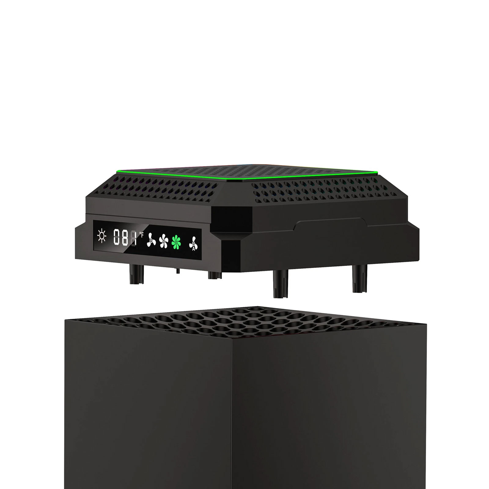 RGB LED-koelventilator Automat - Desk Setup Xbox recensie en prijs
