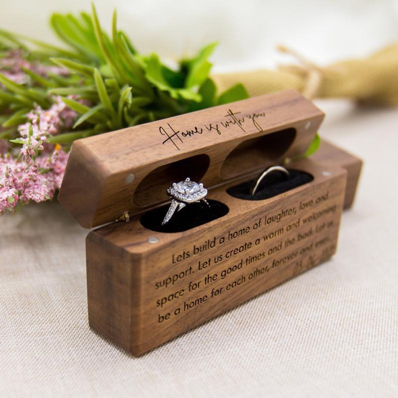 ZB91 Ringdoos voor huwelijksce - Ring Binder Box recensie en prijs