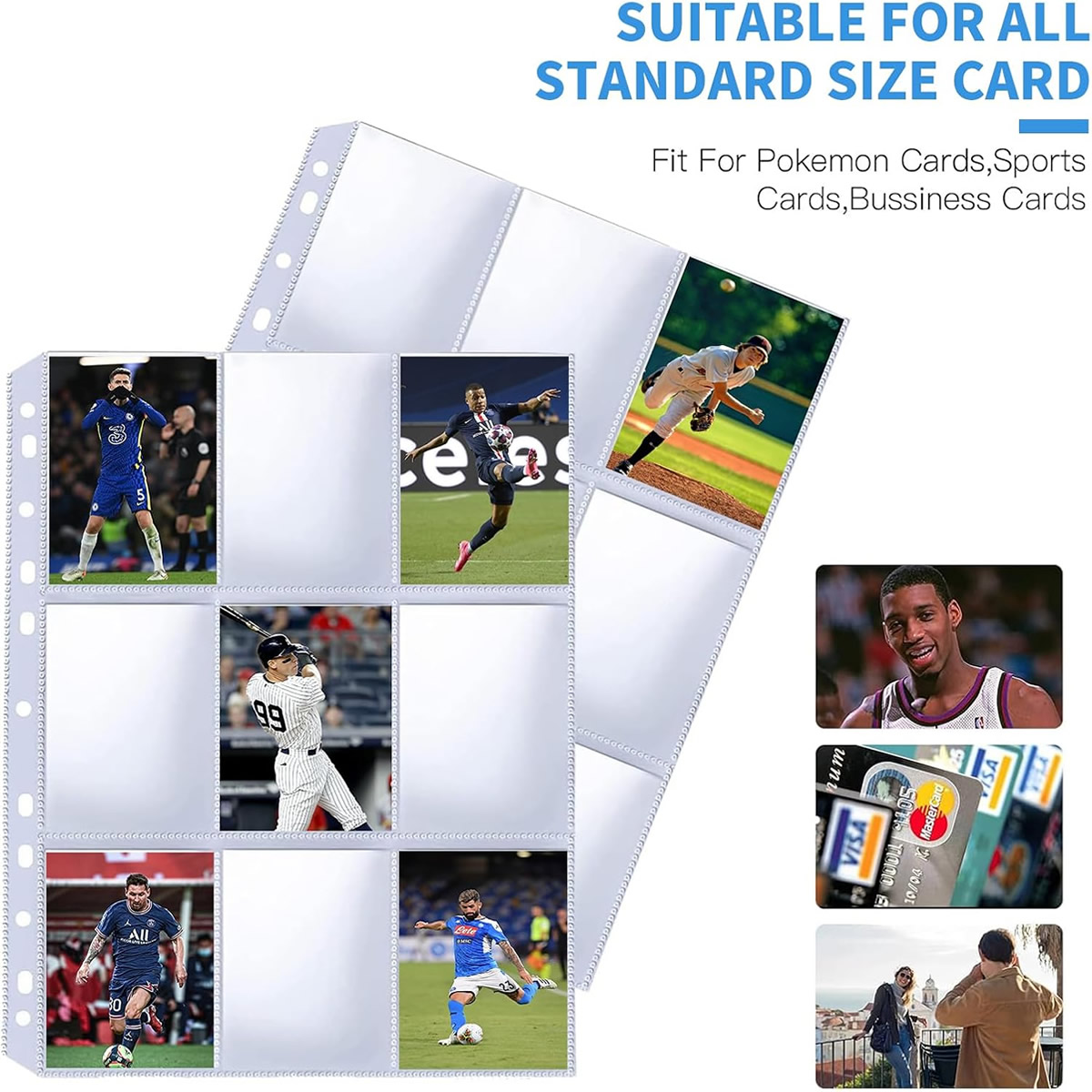 50 stuks 9-vakjes kaarthouders - Ring Binder Box recensie en prijs