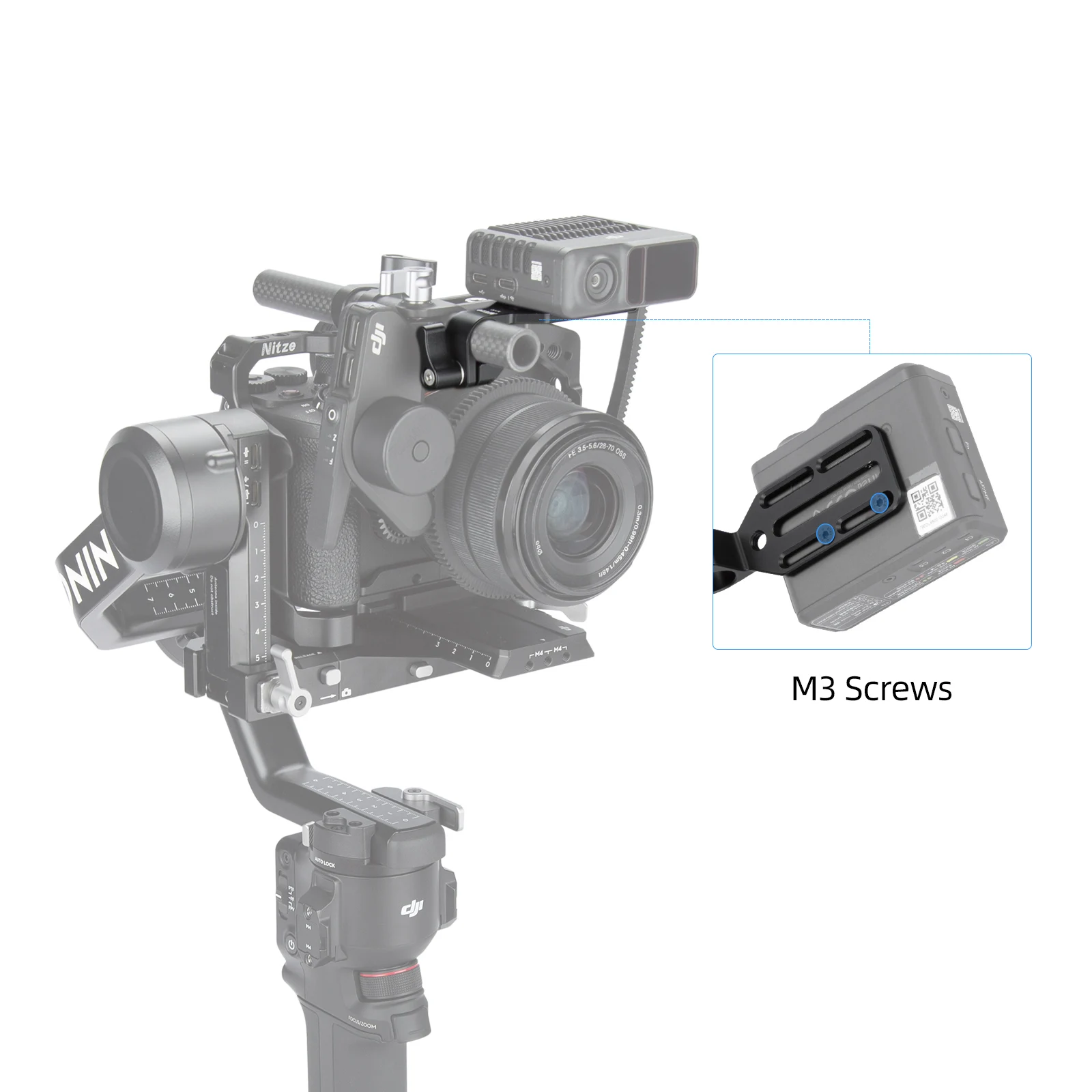 Nitze N10D 15mm staafklemadapt - Monitor Arm Clamp recensie en prijs