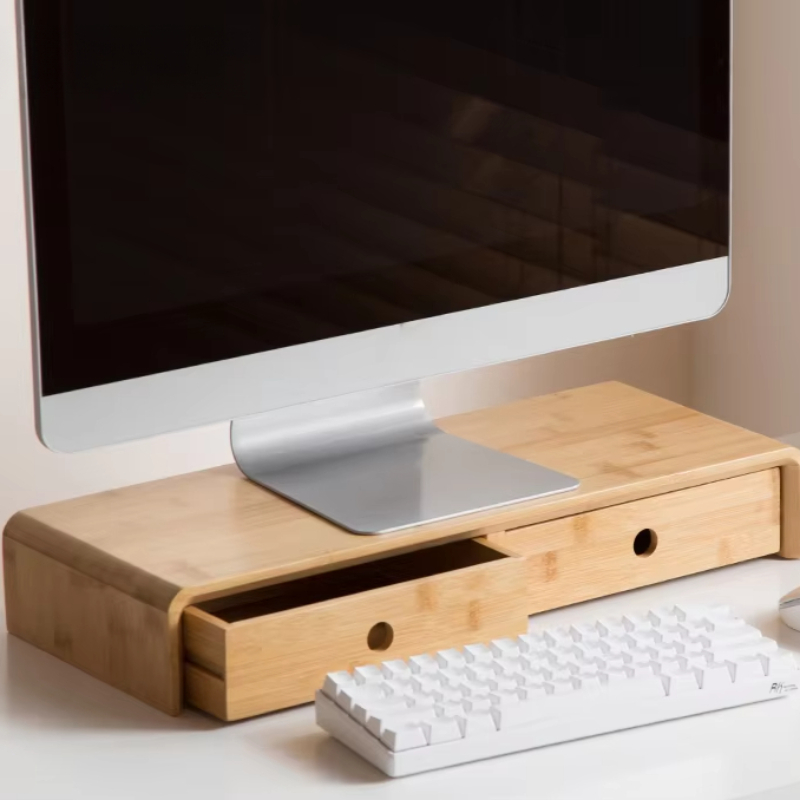 Bamboe laptopmonitorverhoger M - Setup Desk Monitor recensie en prijs