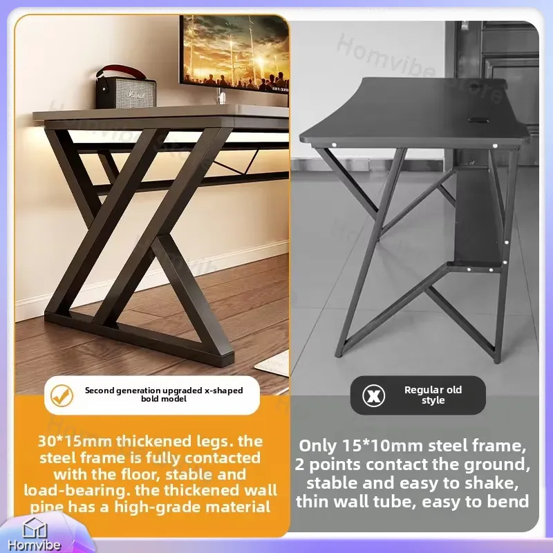 Modern houten computerbureau v - L Shaped Desk Setup recensie en prijs