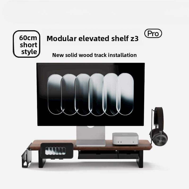 Hete Aanbieding! Walnoot Monit - Monitor Riser Wood recensie en prijs