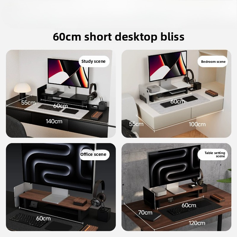 Hete Aanbieding! Walnoot Monit - Monitor Riser Wood recensie en prijs