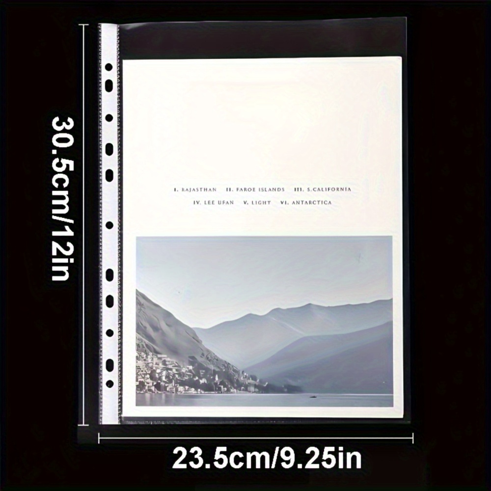 50 A4 transparante plastic map - Ring Binder Box recensie en prijs
