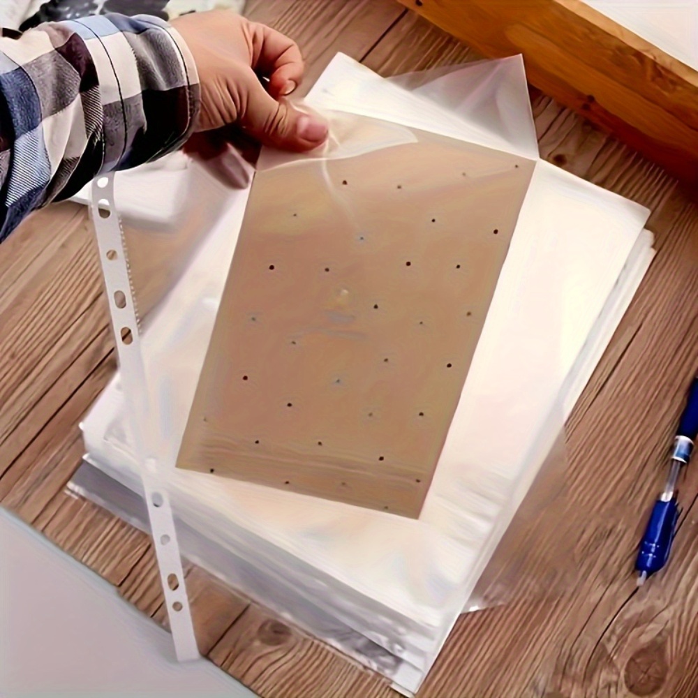 50 A4 transparante plastic map - Ring Binder Box recensie en prijs