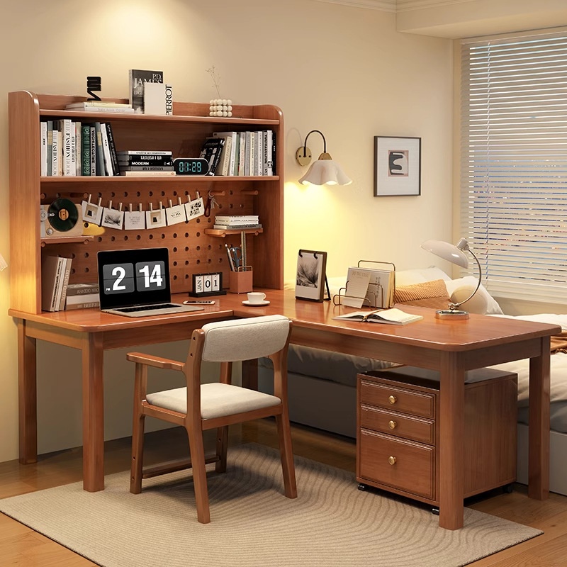 Modern 7-delige L-vormig burea - L Shaped Desk Setup recensie en prijs