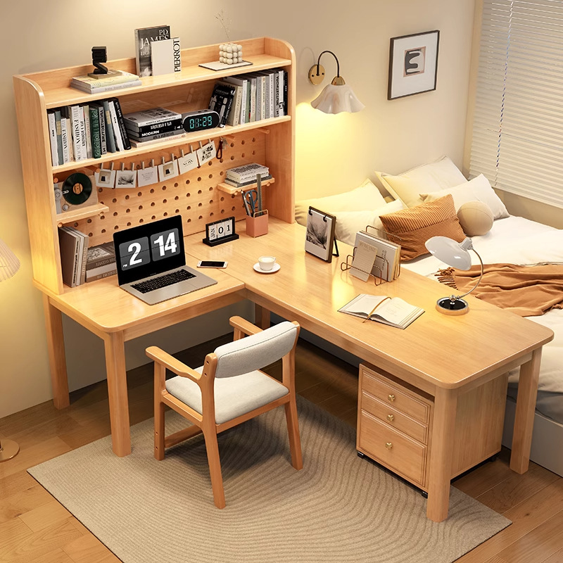 Modern 7-delige L-vormig burea - L Shaped Desk Setup recensie en prijs