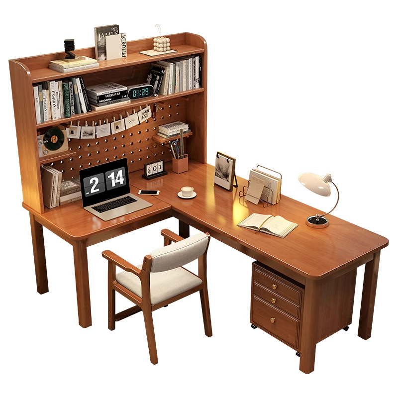 Modern 7-delige L-vormig burea - L Shaped Desk Setup recensie en prijs